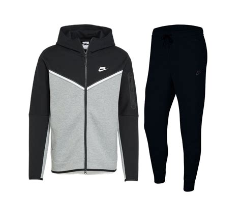 nike tech fleece wit zwart grijs|nike tech fleece heren.